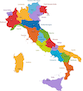 Italy map